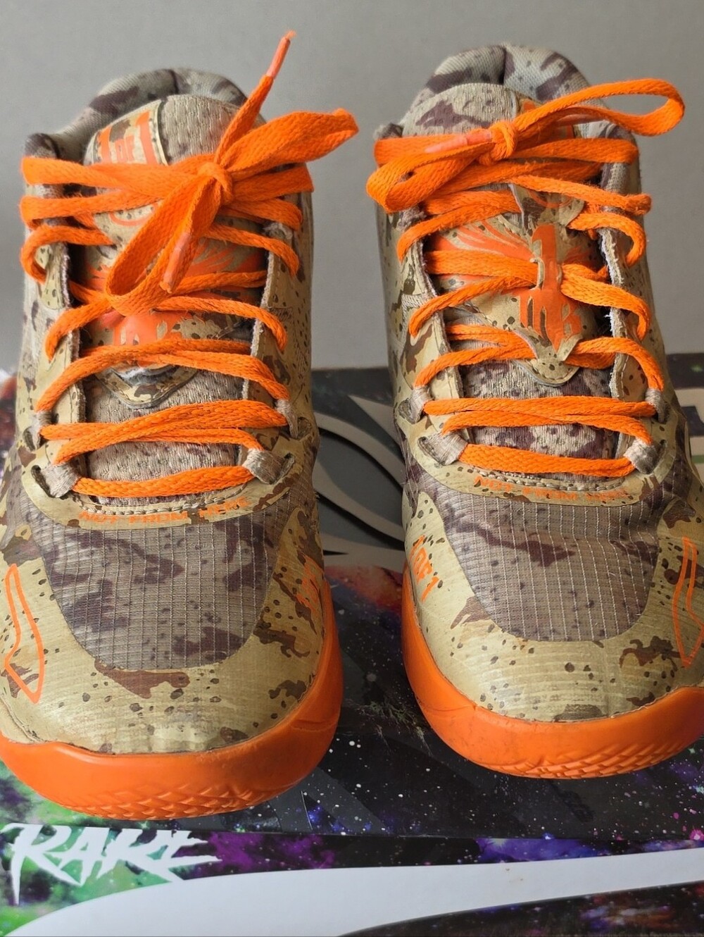 PUMA LA M.E.L.O Digital Camo Basketball Shoes